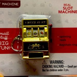 New miniature S machine keychain Great gift!